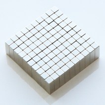 네오디움 초강력 자석 사각 원형 냉장고 막대, 사각 30 X 10 X 두께 3mm, 6개