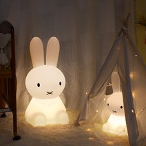 LED 미피조명 무드등 수유등 토끼램프 결혼선물 라인프렌즈 28cm 50cm 80cm, 8 50CM 토끼/16색상/원격제어/충전, 2 리모콘