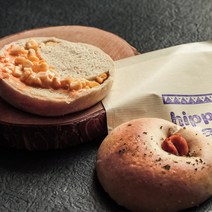 히피스베이글 콘치즈 베이글, 1개