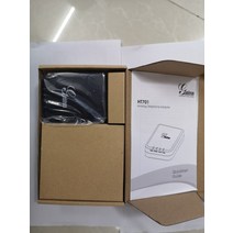 무선 호출 기계HT701 인터넷 전화 어댑터 음성 게이트웨이 IP 아날로그 Voip 포트, [01] 미국