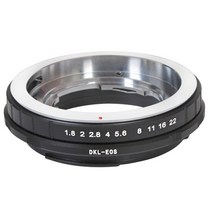 (에서 선박 us) Foleto DKL 어댑터 링 DKL-AI Voigtlander Deckel 렌즈 대 한 Canon EOS Nikon 소니호환 Pe, 02 DKL-AI