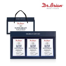 [선물세트]닥터브라이언 포스파티딜세린&징코 30캡슐 X3통 (45일분) /300mg 뇌영양제 부모님선물 인지력개선 기억력개선, 3개