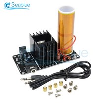 코일 스피커미니 테슬라 코일 키트 15W 음악 플라즈마 스피커 무선 전송 DC 15-24V DIY 1 세트, [01] Finished product