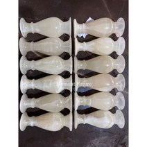 도자기꽃병 미드센추리 북유럽 긴호리병 화병, 순옥 높이 20cm 구경 7.6cm