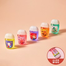 플루 클린 손 소독제 겔 30ml 3개+홀더3개세트, 애플3개+홀더 3개