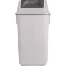 창신 국민휴지통(사각/스윙) 10L(그레이) (화물착불), 본상품