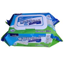크린랲 물걸레청소포 표준형 30매X10개, 10개