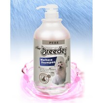 국내산 백모용 말티즈 샴푸 1000ml 비숑샴푸 애견샴푸추천
