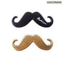 로고마크 머스태시(Mustache)수염 핀뺏지