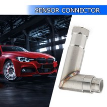산소 O2 센서 커넥터 90 도 어댑터 스테인레스 스틸 M18x1.5 홀 자동 교체 부품