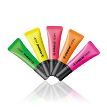 스타빌로 네온 튜브디자인 형광펜 10개 연필 색 샤프, 핑크_56, 본상품선택