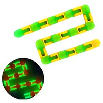 24 링크 엉cky 트랙 어린이 Fidget Antistress 체인 장난감 자전거 스트레스 릴리프 팔찌 성인 감각 선물, [03] C