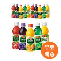 델몬트 100% 토마토 포도 오렌지 알로에 망고 400ml 4종 20개 과일주스모음, 델몬트 알로에 400ml x 20개