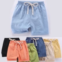 다양한컬러린넨반바지