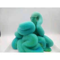 코끼리치약실험 과학 세트 교구 실습 화학 재료, 블루