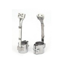 부품 2 개/몫 5mm/25x30mm 세라믹 플매트 카펫 러그 커넥터 스테인레스 밴드 히터 AC220V 60W/70W 플라스틱 사출 기계, 01 220V_01 60W 25x25mm