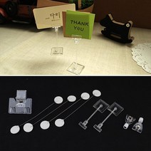 클립네임텍 상품정보 메모 가격 집게 레스토랑 제과점 네임텍클립 마트, 4P 워블러