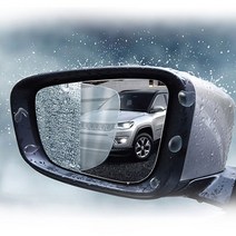 사이드미러 발수코팅필름 포르테 쿱 로체 이노베이션, 앞문 윈도우용 1세트 - 사각 250x200, 39번-포르테해치백(09년6월-13년3월)