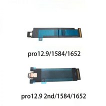 USB 충전 충전기 커넥터 독 포트 플렉스 케이블 아이패드 프로 12.9 2 세대 A1670 A1671 A1584 A1652 용 4G WiFi, 12.9 2nd wifi Grey