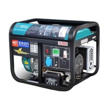 가솔린 발전기 3.5KW 휘발유 야외 공사 작업 비상용, 3.5KW 수동 시동 220V(가솔린)