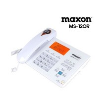 맥슨 자동응답전화기 MS 120R 녹음 스피커폰 발신자, 상세페이지 참조