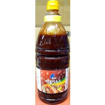 분식집용 떡볶이소스2kg 길거리포장마차용 떡복이양념 맛집용, 1개, 2kg