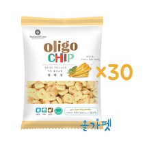 네츄럴코어 올리고칩 45g 강아지간식 30봉 + 펫밀크, 1box, 5. 황태