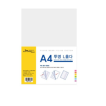 에코청운 L자 홀더 파일 A4, 투명, 47개입