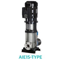 AIE1S-40405-3T 삼상380V 고효율 개별인버터 부스터펌프 5마력 양정68M 구경40mm 양수량 200LPM (52M) 부스타
