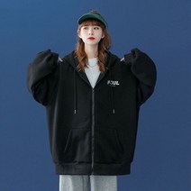 기모후드집업 따뜻한자켓 데일리후드 투웨이