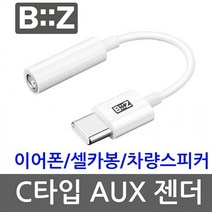 이어폰젠더 C타입 이어폰젠더 aux젠더 아이패드젠더 음악감상용 아이패드10 11, 비즈 C타입 AUX젠더 BZ-AU35