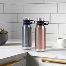 락앤락 이지 보틀 텀블러 스텐 304 이중 진공 보온병 보냉병 500ml, 핑크