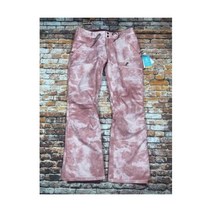 록시 스키복 바지 보드복 여성 Roxy Tie Dye XL Pink DryFlight 10K Snow Ski Snowboard Pants Lined NWT