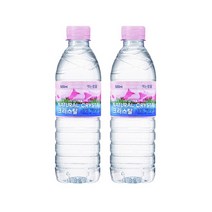 맑은샘물 안전한 생수배달 크리스탈 생수 500ml 40개