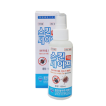 청진제약 모기퇴치제 스킨세이프 100ml x 2개입 (전연령) 진드기퇴치제 쯔쯔가무시