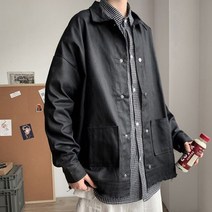 파인드미 커플 가죽 점퍼 야상 빅사이즈 항공 패션 양 여행 2컬러 코디 가을