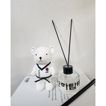 태권도장선물 합기도장선물 주짓수선물 유도장선물 곰돌이와디퓨져세트, 일랑일랑