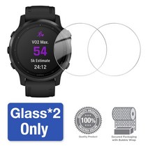 분광계 광도계 적외선 Garmin Fenix 7 7S 7X 6 6S 6X Pro 5 5S 스마트 워치 실리콘 커버 및 강화 유리 용 2-in-1 보호 케이스 + 화면 보호기, Glass only, Fenix 6 - 6 Pro