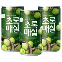 웅진 초록매실, 30캔, 180ml