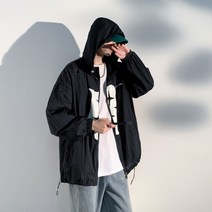 자외선차단지수합격 자외선차단복 후드 래쉬가드남XJ5513965, 블랙