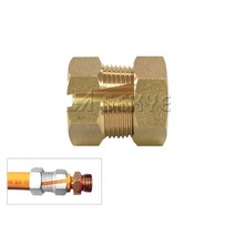 티랜드 고압호스카플링(분무기/LPG) 10mm YEL10 유압호스카플링 고압호스카플러 고압호스압착카플링