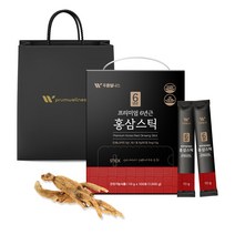 김민경 홍삼스틱 푸름웰니스 프리미엄 홍삼스틱 3mg(10g), 1BOX, 100포