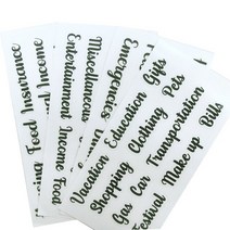 A6 바인더 예산 PU 가죽 플래너 포켓 비용 워크 북 시트 노트북 현금 봉투 저축 돈 Organiz 내 계정, [16] Storage bag