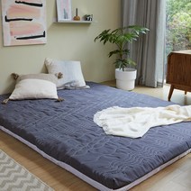 수오 일반블랙 HR스펀지 토퍼 매트리스 (BD_B1)