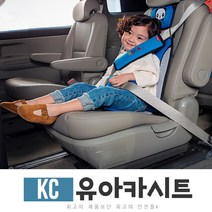 국산 유아카시트 가벼운 휴대용 어린이집 유치원 통학버스 안전 3점식 벨트 인랜드 9001