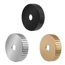 연마재 75x22mm 연마 디스크 라운드 우드 그라인딩 휠 앵글 그라인더에 대 한 조각 도구 스톤 기계 금속 회전, [01] Gold-16mm