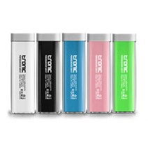 TRONIC 파워뱅크 2600mAh 휴대용 보조배터리, 핑크