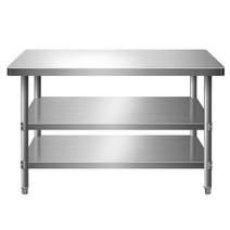 베이커리 작업대 스텐 작업 다이 베이킹 주방 업소용, 모서리 채우기 120x40x80 3층