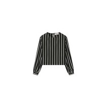 MOJOSPHINE 모조에스핀 라운드넥 크롭 블라우스 BK_J223MSC008 302712