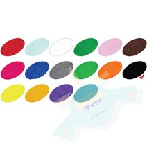 J.ROM 대원 반짝이 펠트68 30X45CM 검정 1장 펠트DIY